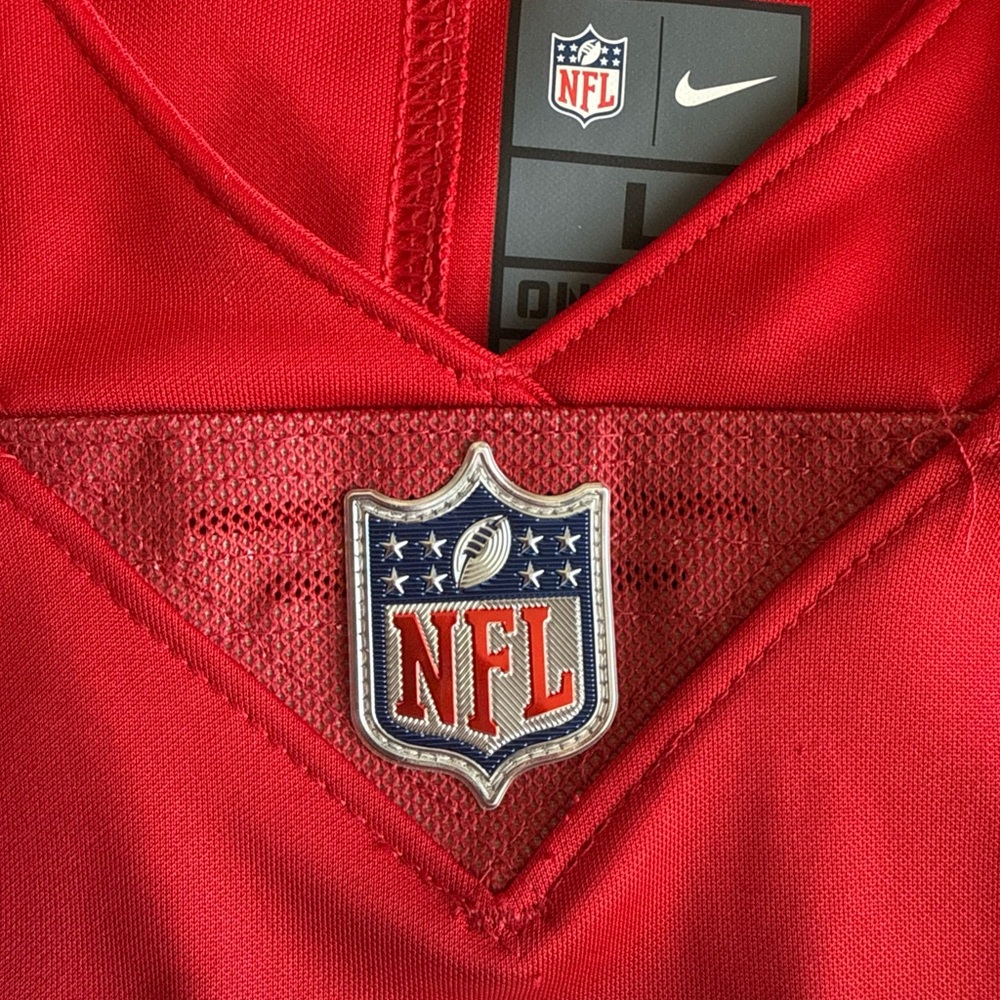 Men’s Nike Kyle Pitts #8 Atlanta Falcons Alternate Vapor Lmtd Jersey Sz L - RARE - Picture 5 of 7